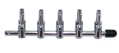 BOYU Флейта воздушная, металлическая, краники 5шт